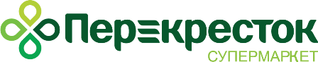 Лого сети, в которой мы делаем мерчандайзинг - Перекресток